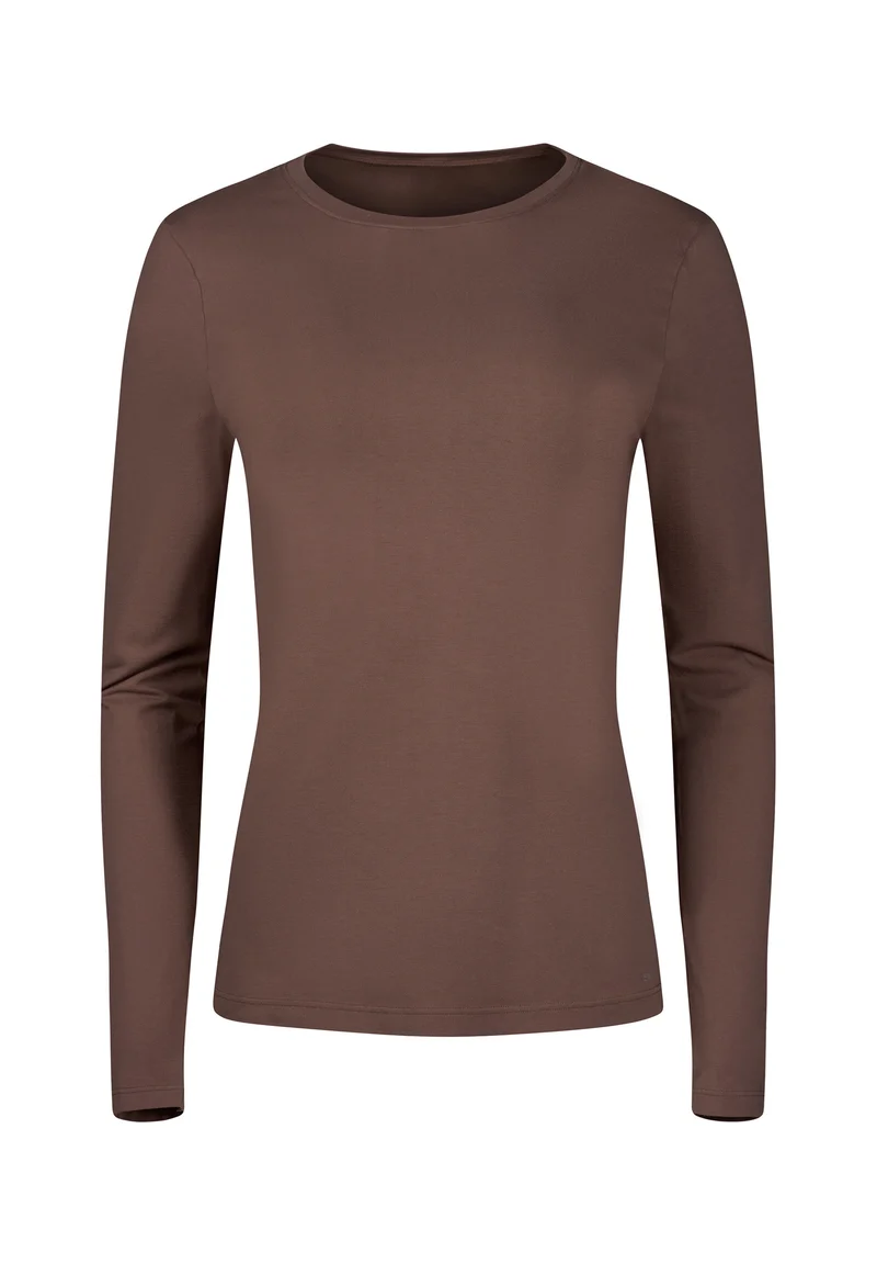 Night In Skiny 02 Shirt long sleeve | deep taupe 087592-08A126