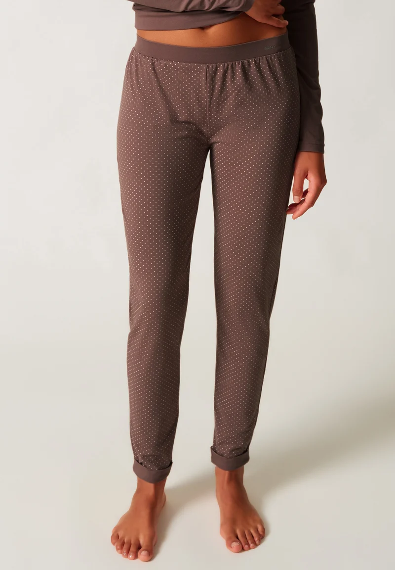 Night In Skiny 02 Pants long | deeptaupe dots 087591-08A173