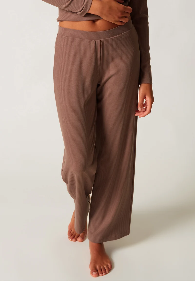 Night In Skiny 02 Pants long | deep taupe 087500-08A126