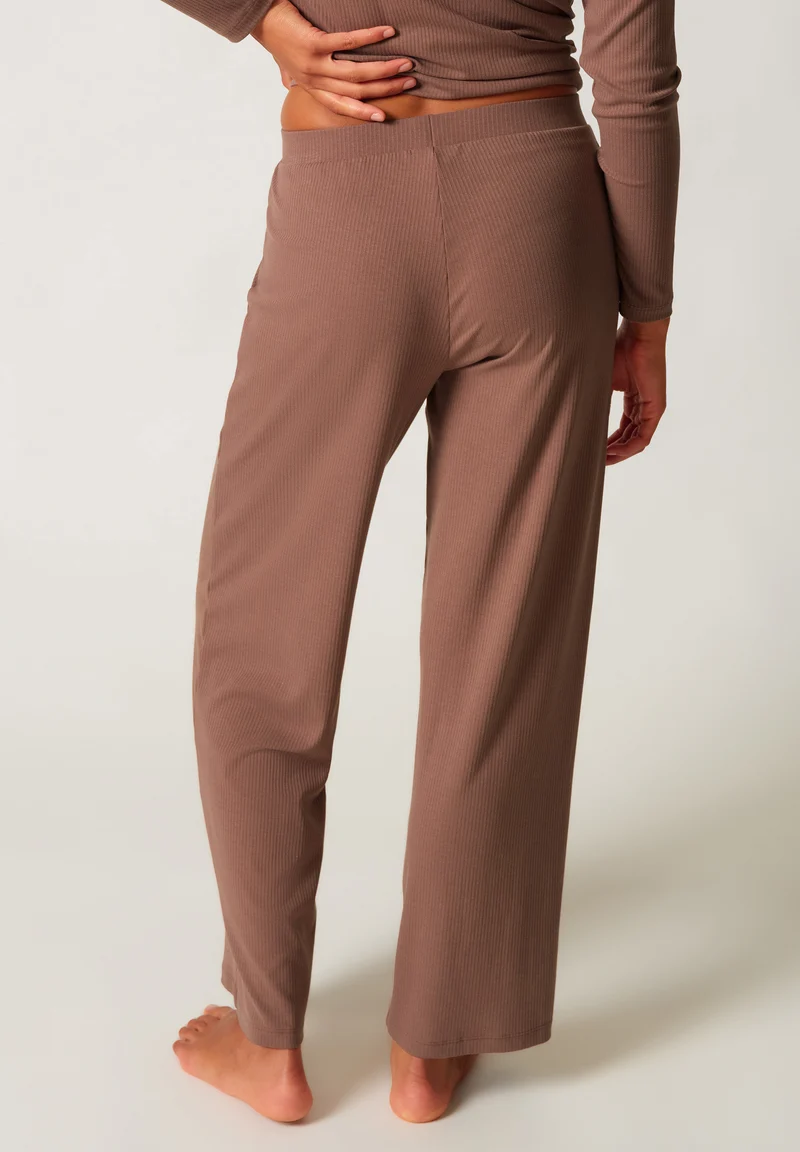 Night In Skiny 02 Pants long | deep taupe 087500-08A126