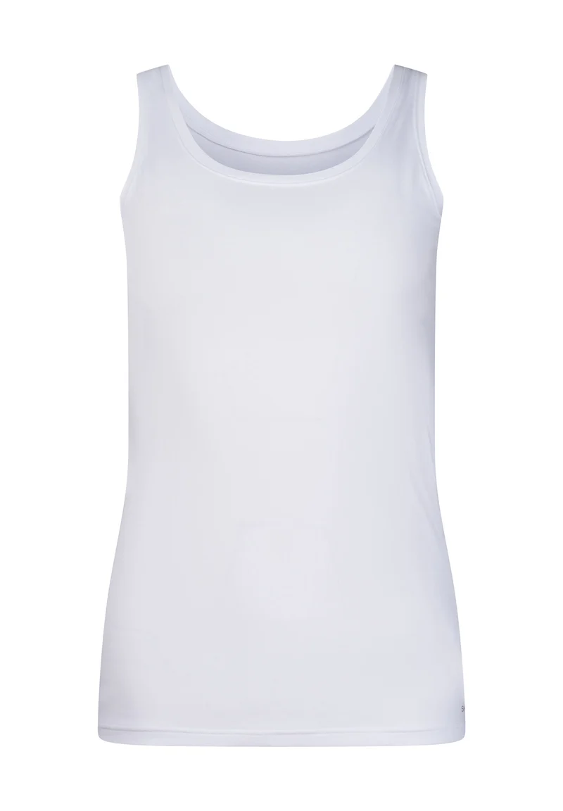 SKINY ADVANTAGE Cotton Stretch Tank top 2 pack | white 087098-080500