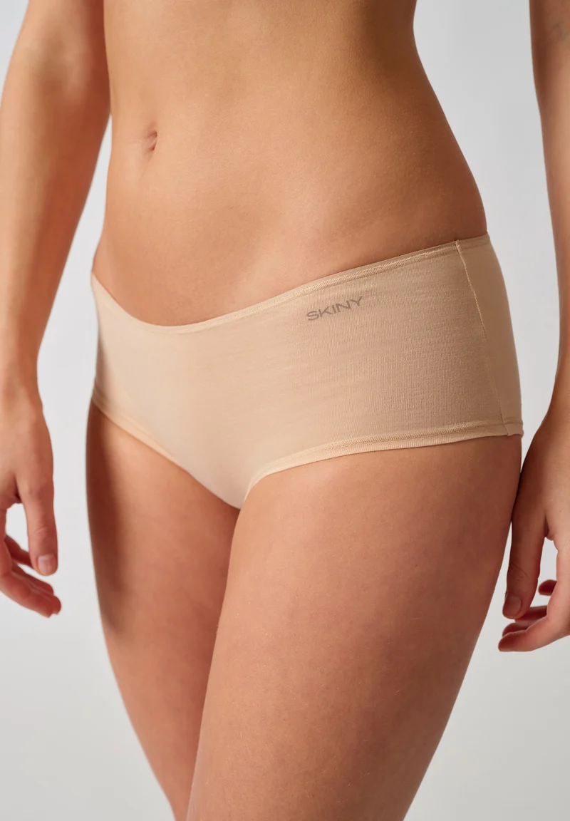 SKINY ADVANTAGE Cotton Stretch Panty 2 pack | beige 087092-082409