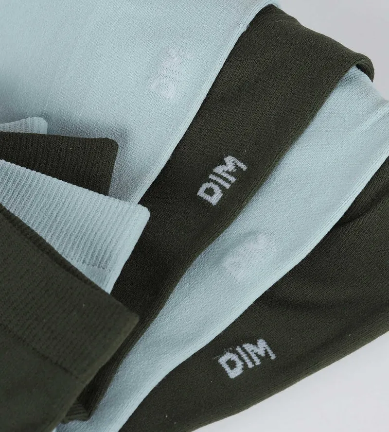 2er-Pack Damen-Socken Grün Blau Skin