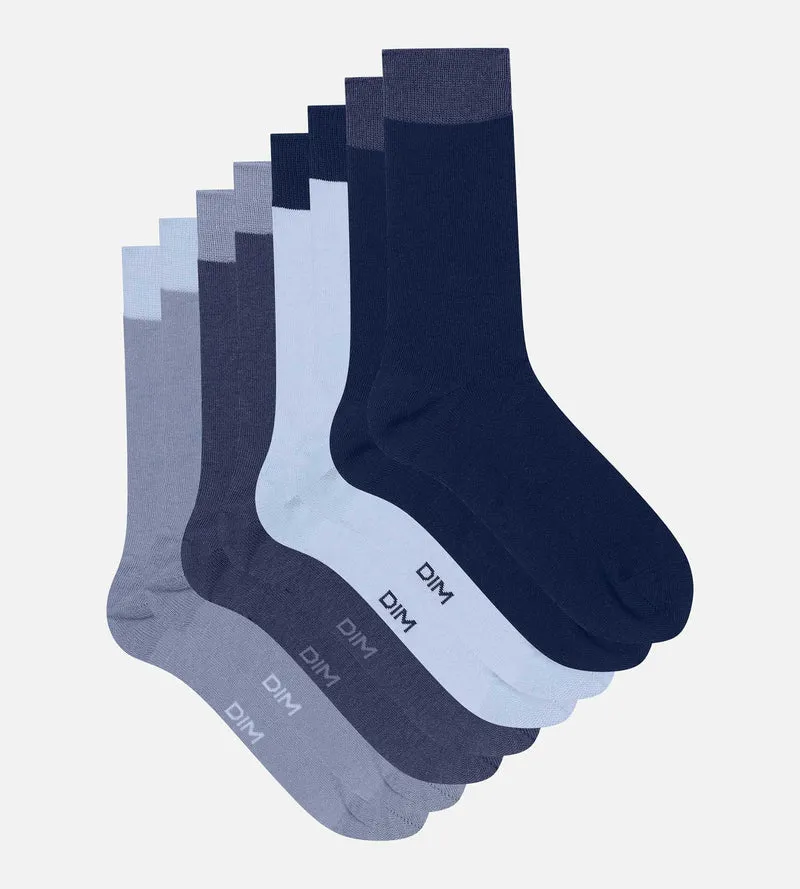 4 Paar Herrensocken Blau EcoDim Mode