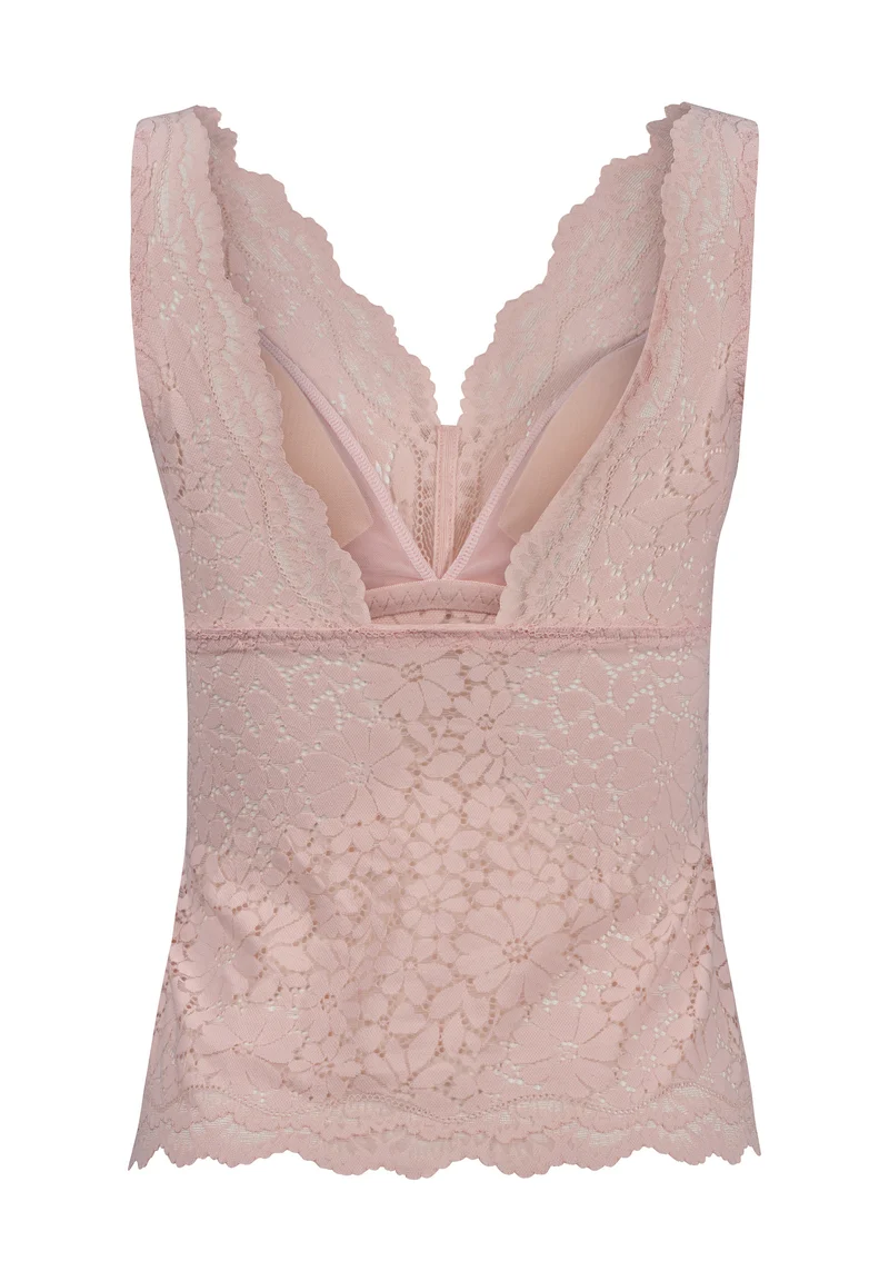 Wonderfulace Top with remov. pads | rose dust 082895-08S567