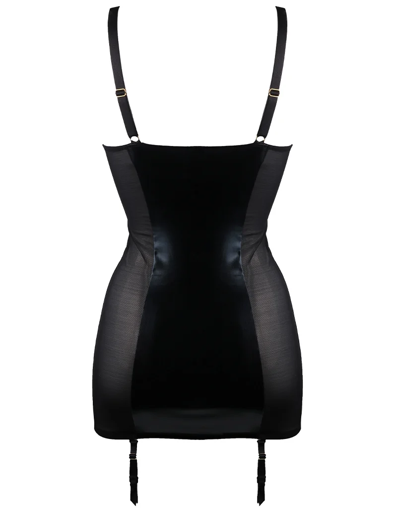 Contradiction by Pour Moi Glow Cami Suspender Black