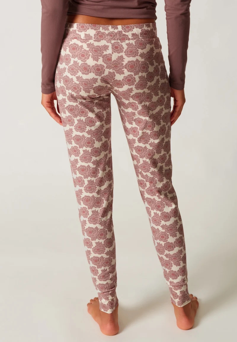 Night In Mix & Match Pants long | peony flowers 080790-08A169