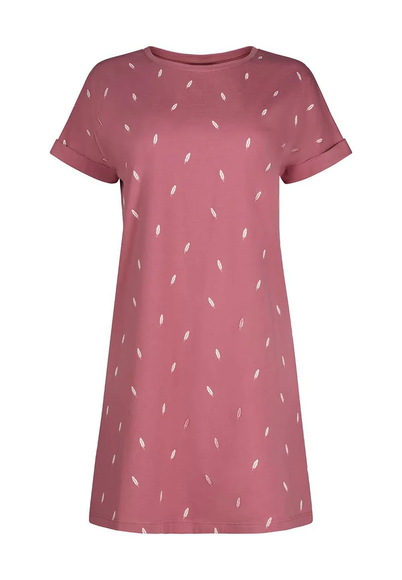 Night In Skiny 01 Sleepshirt short sleeve | decorose feathers 086951-08S934