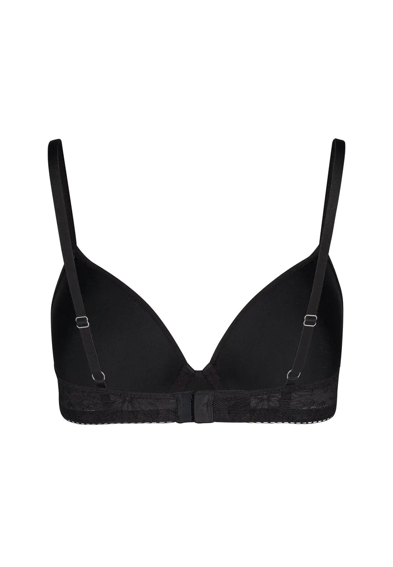 Micro Lace Spacer bra | black 080607-087665