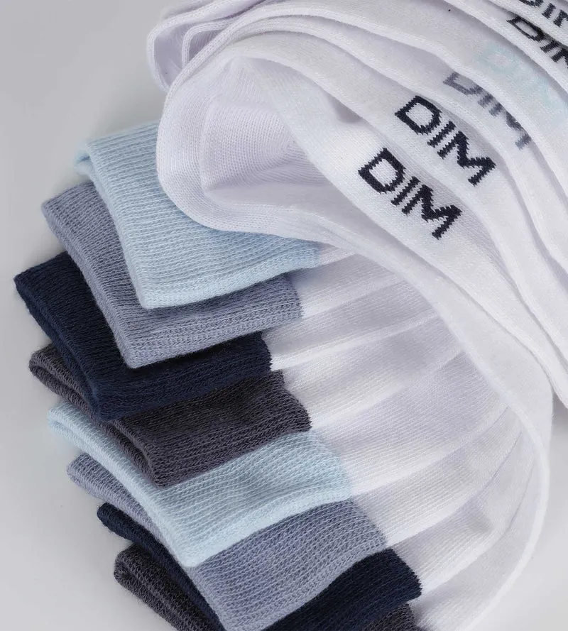 4 Paar Herrensocken Weiß EcoDim Mode
