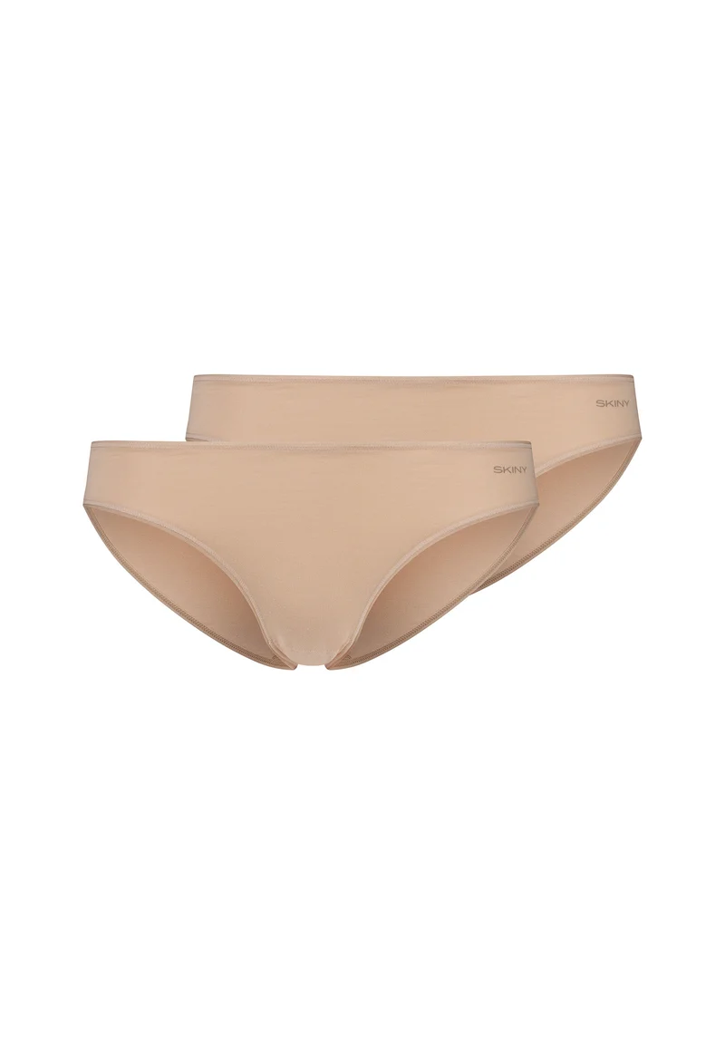 SKINY ADVANTAGE Cotton Stretch Bikini briefs 2 pack | beige 087088-082409