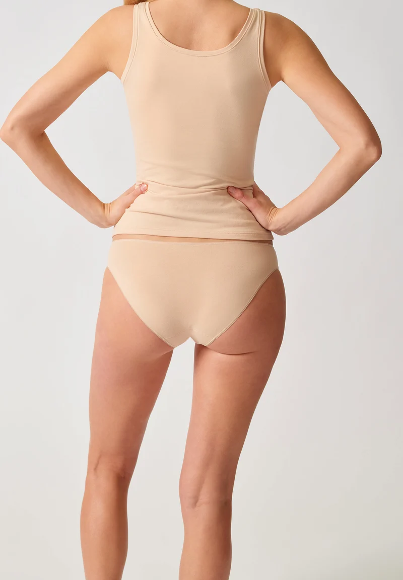 SKINY ADVANTAGE Cotton Stretch Bikini briefs 2 pack | beige 087088-082409