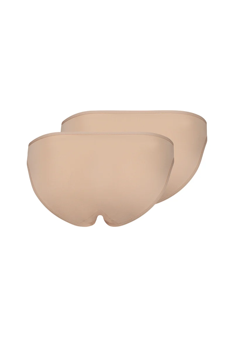 SKINY ADVANTAGE Cotton Stretch Bikini briefs 2 pack | beige 087088-082409