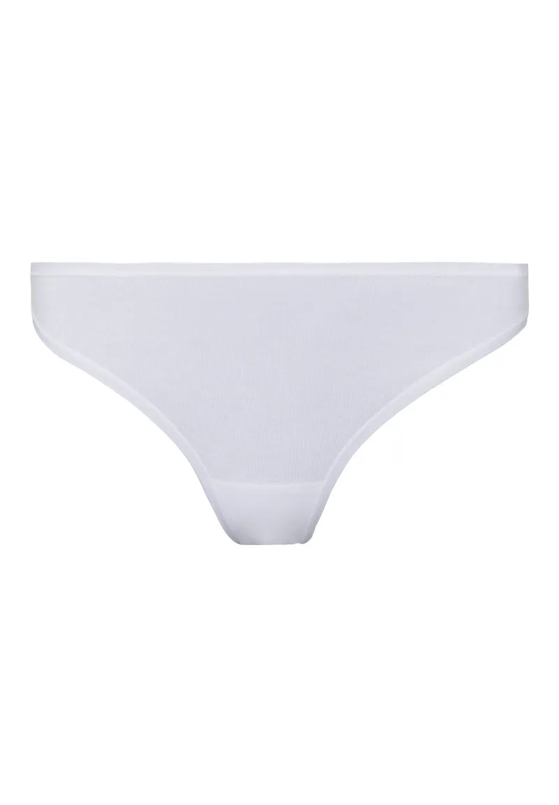 SKINY ADVANTAGE Cotton Stretch Thong 2 pack | white 087087-080500