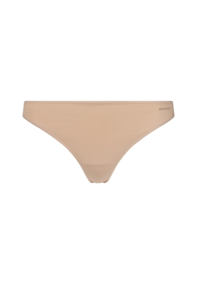 SKINY ADVANTAGE Cotton Stretch Thong 2 pack | beige 087087-082409