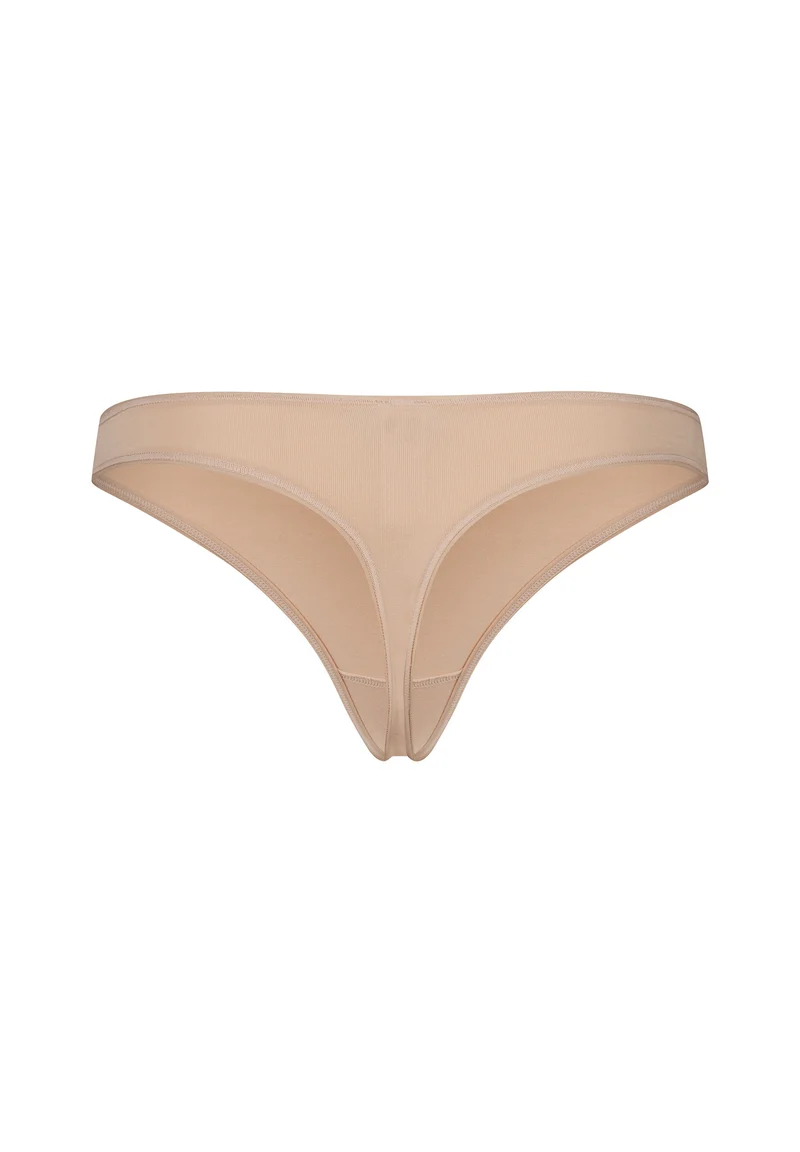 SKINY ADVANTAGE Cotton Stretch Thong 2 pack | beige 087087-082409