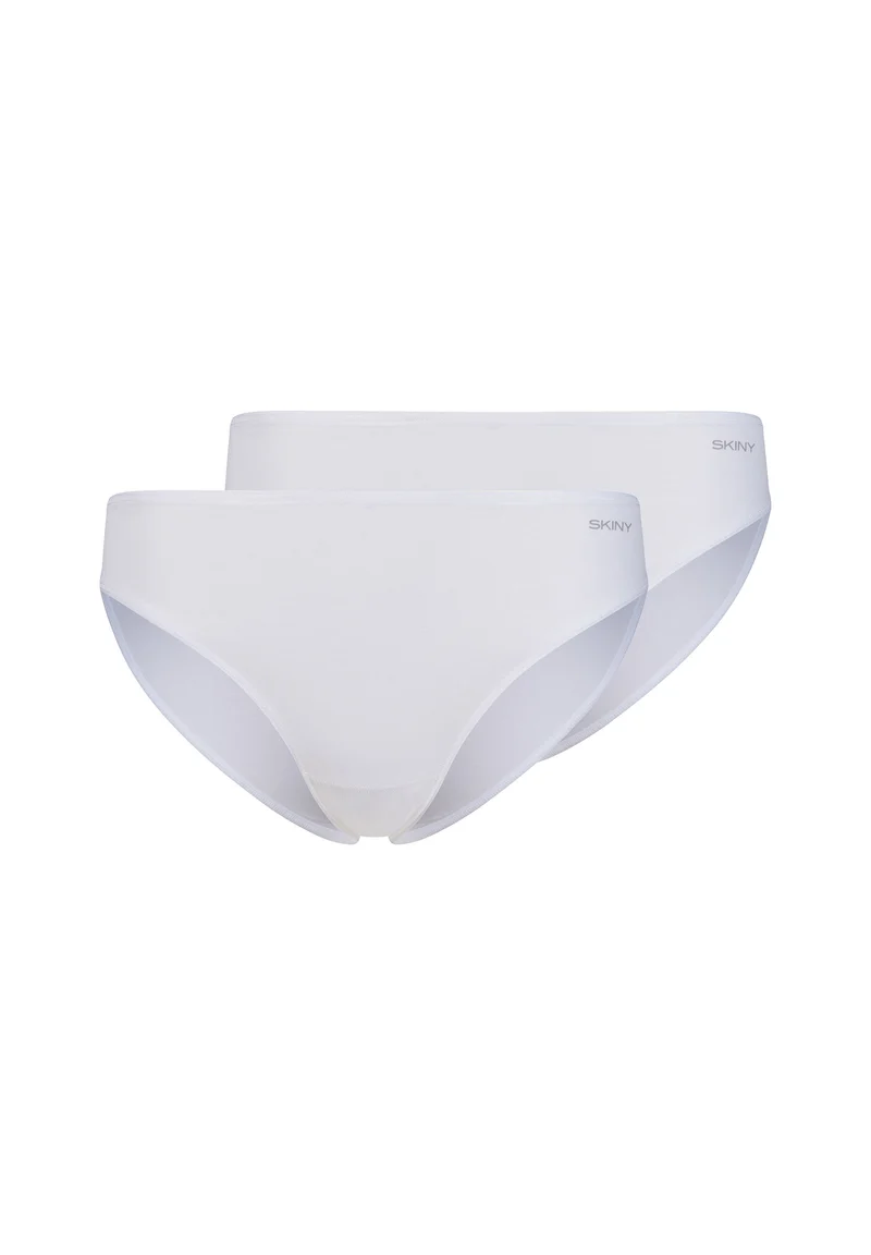 SKINY ADVANTAGE Cotton Stretch High leg briefs 2 pack | white 087085-080500