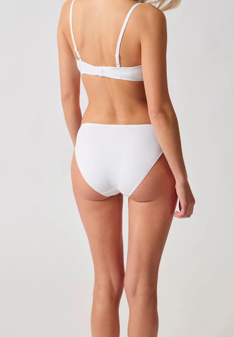 SKINY ADVANTAGE Cotton Stretch High leg briefs 2 pack | white 087085-080500
