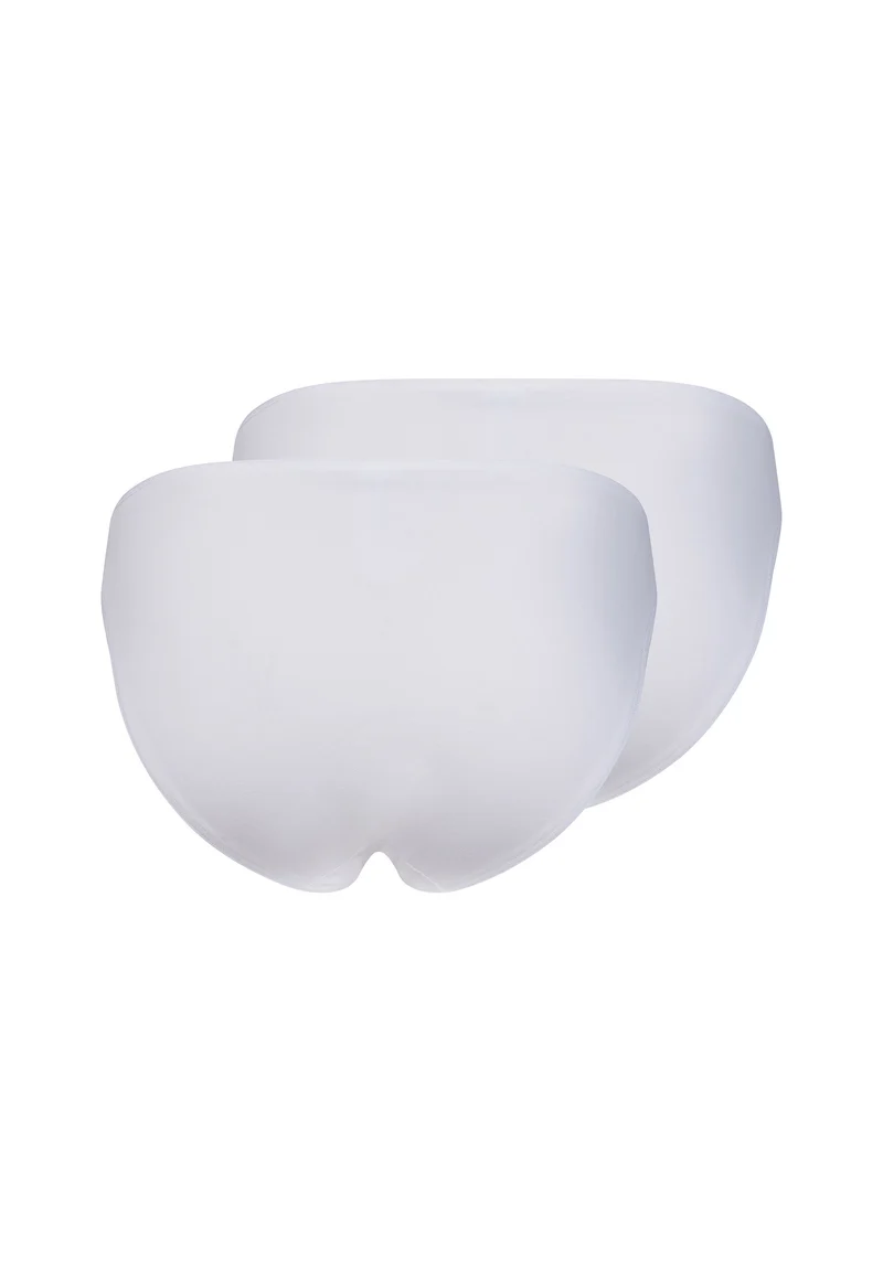 SKINY ADVANTAGE Cotton Stretch High leg briefs 2 pack | white 087085-080500