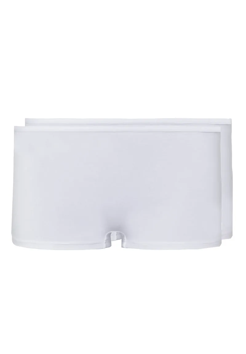 SKINY ADVANTAGE Cotton Stretch Boyleg shorts 2 pack | white 087081-080500