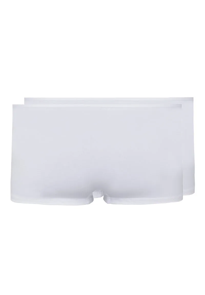 SKINY ADVANTAGE Cotton Stretch Boyleg shorts 2 pack | white 087081-080500