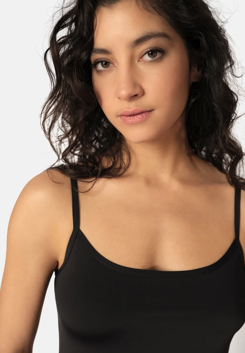 SKINY ADVANTAGE Cotton Stretch Camisole 2 pack | black 087080-087665