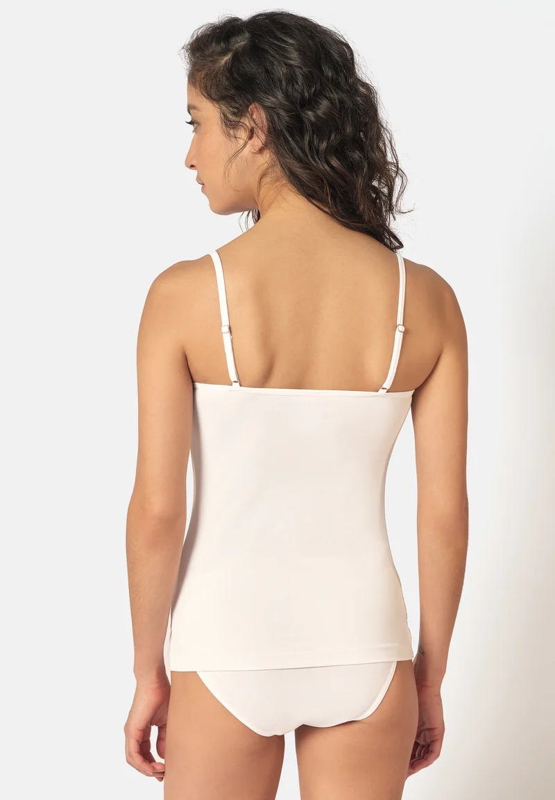SKINY ADVANTAGE Cotton Stretch Camisole 2 pack | white 087080-080500