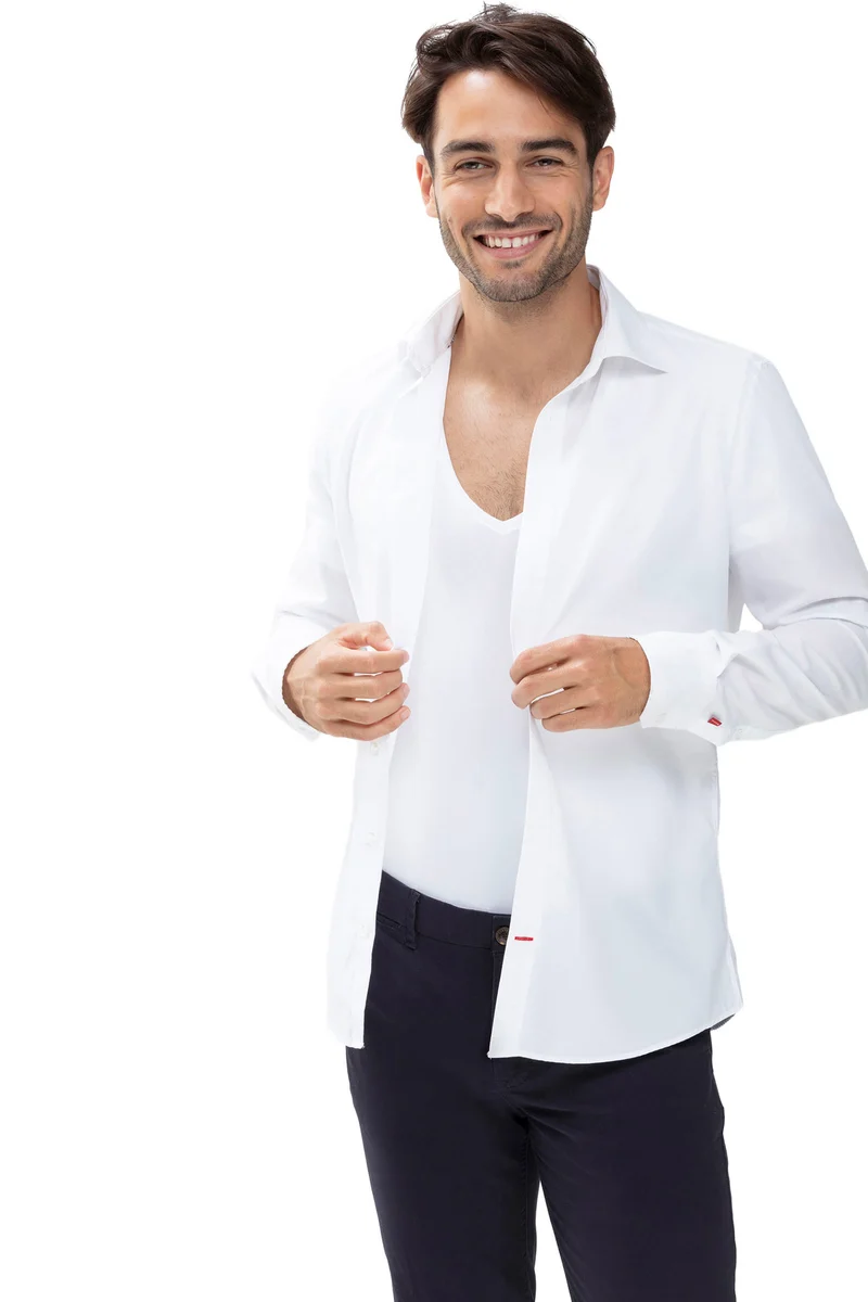 Das Drunterhemd, Business Shirt V-Neck, DRY COTTON FUNCTIONAL