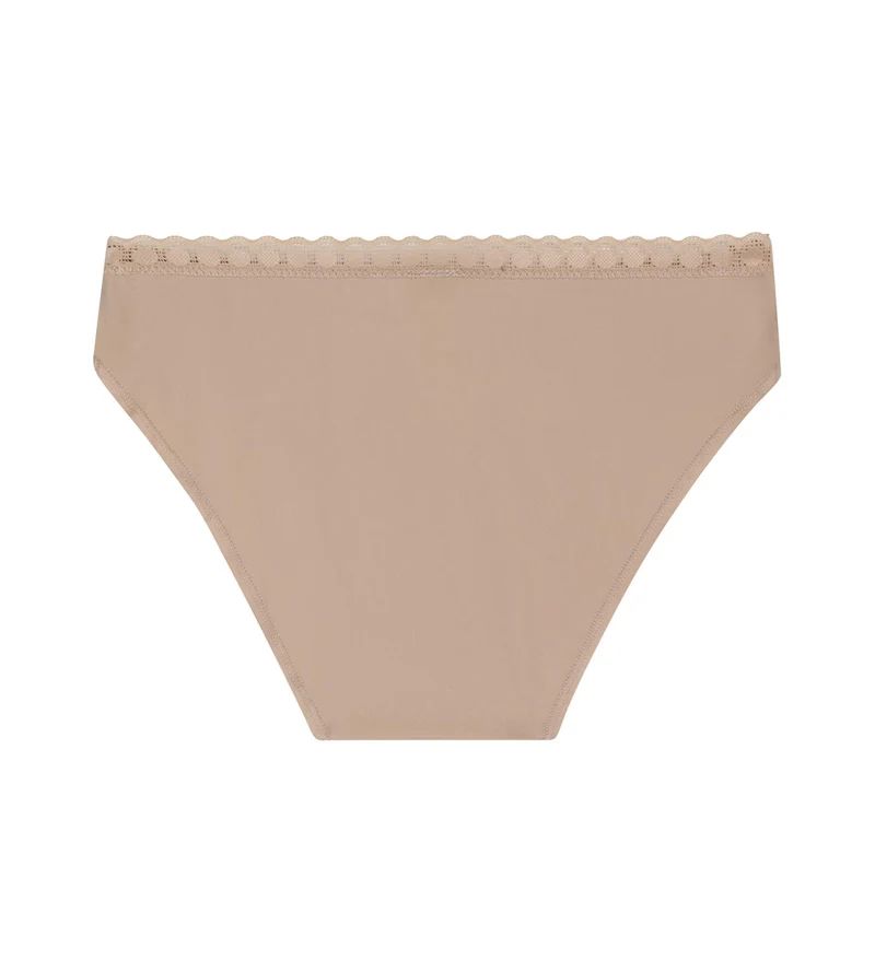 Mädchenhöschen aus Mikrofaser und Spitze Nude Daily