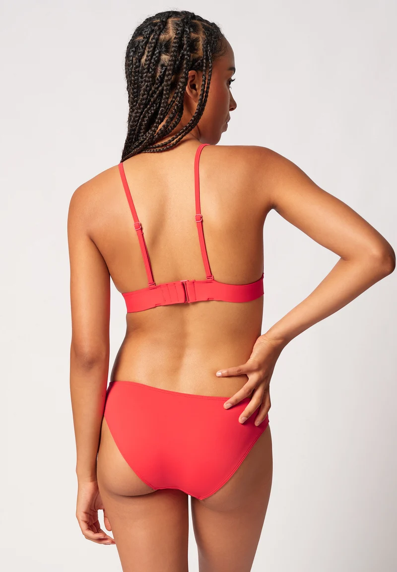 Maritimemotion Triangle bikini top | hibiscus 080865-08S753