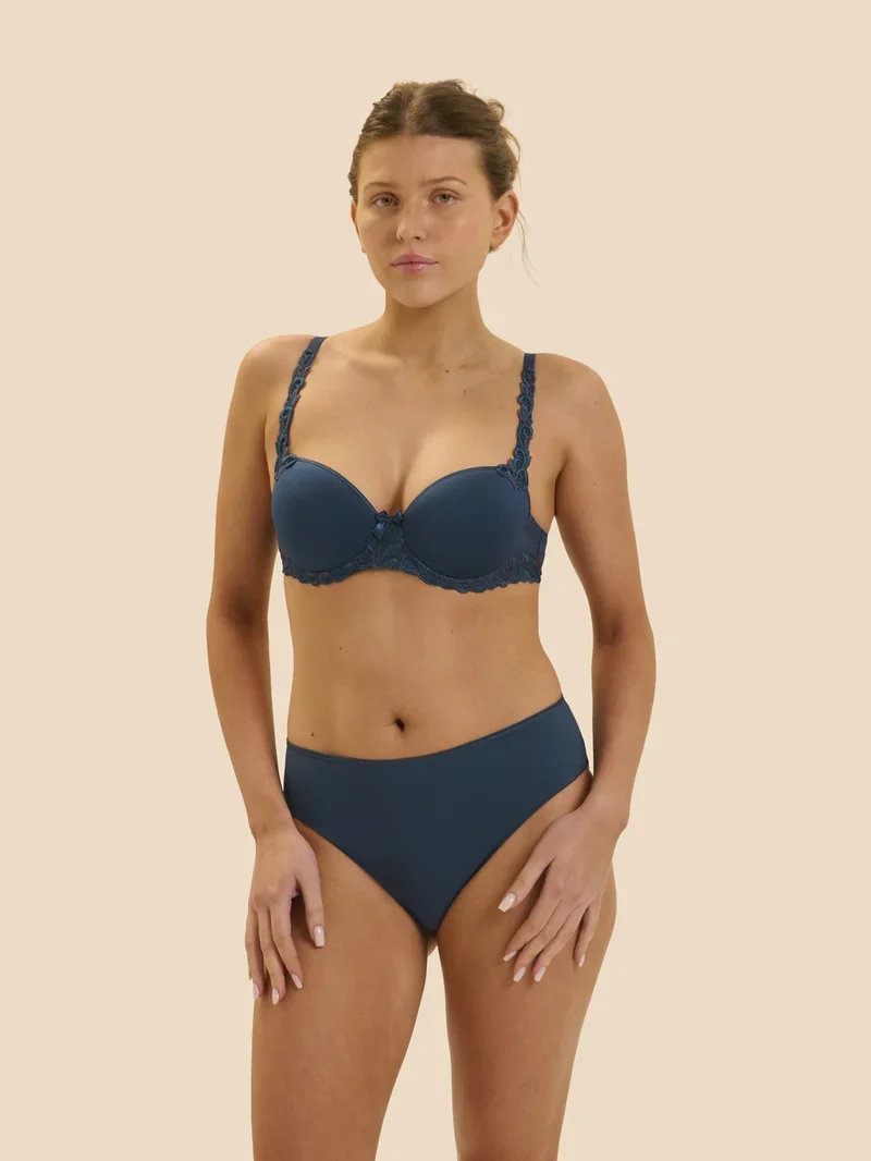 Simone Perele - Andora 3D-geformter BH Petrolblau