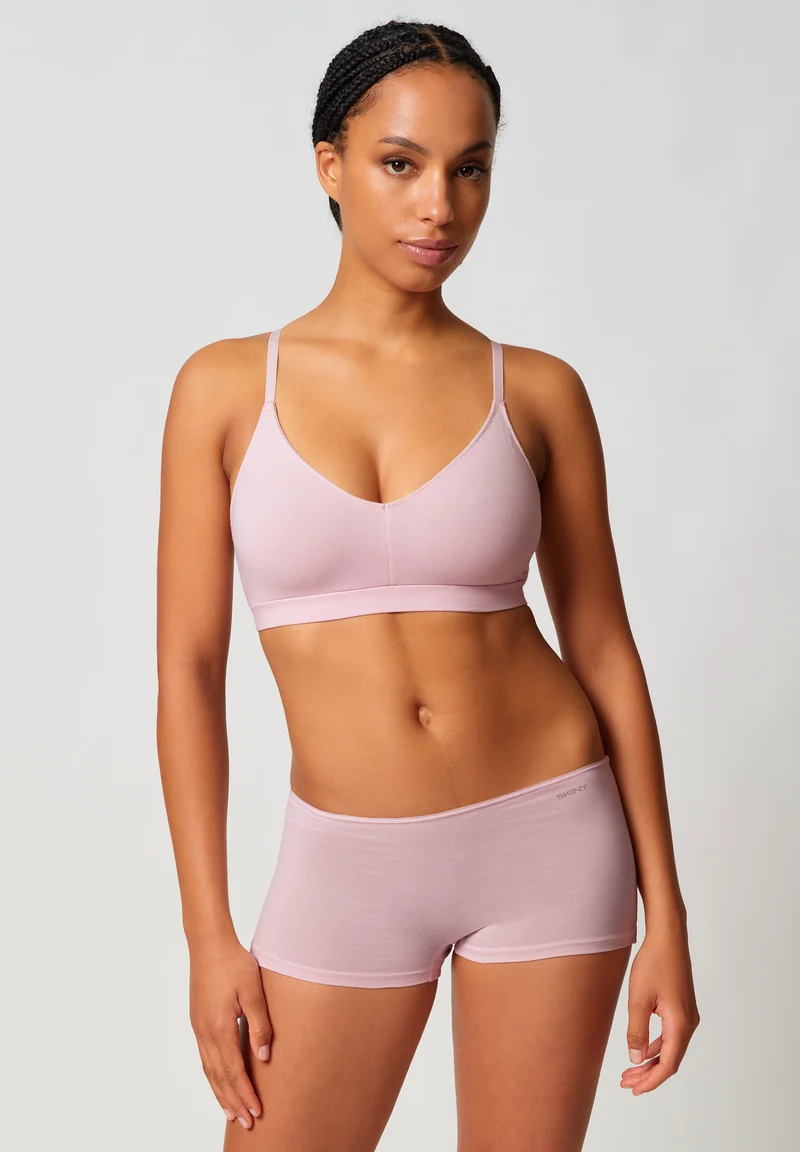 SKINY ADVANTAGE Cotton Stretch Soft bra remov. pads | pale lilac 087109-08S973