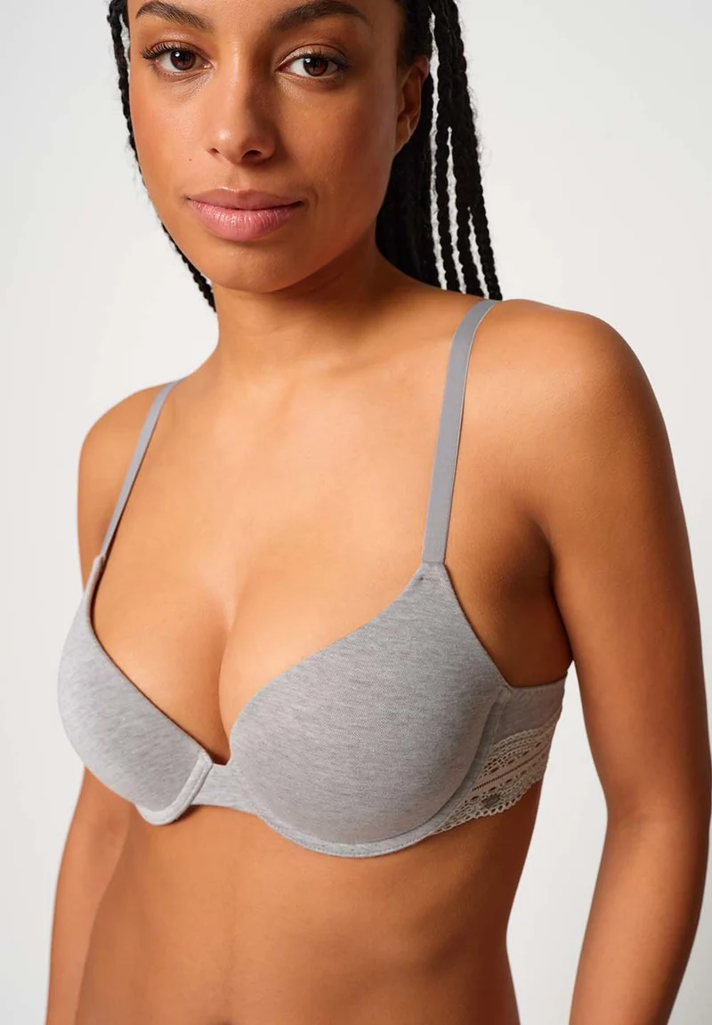 Classicotton Padded bra | grey melange 081993-08S950