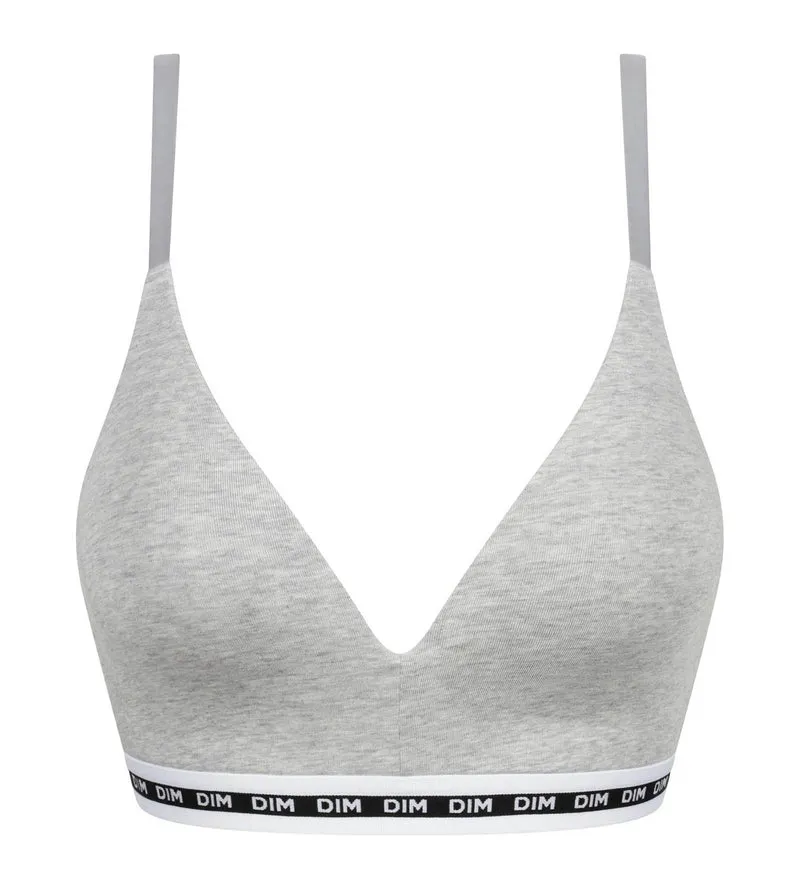 Dim Icons Padded Triangel-BH Grau meliert