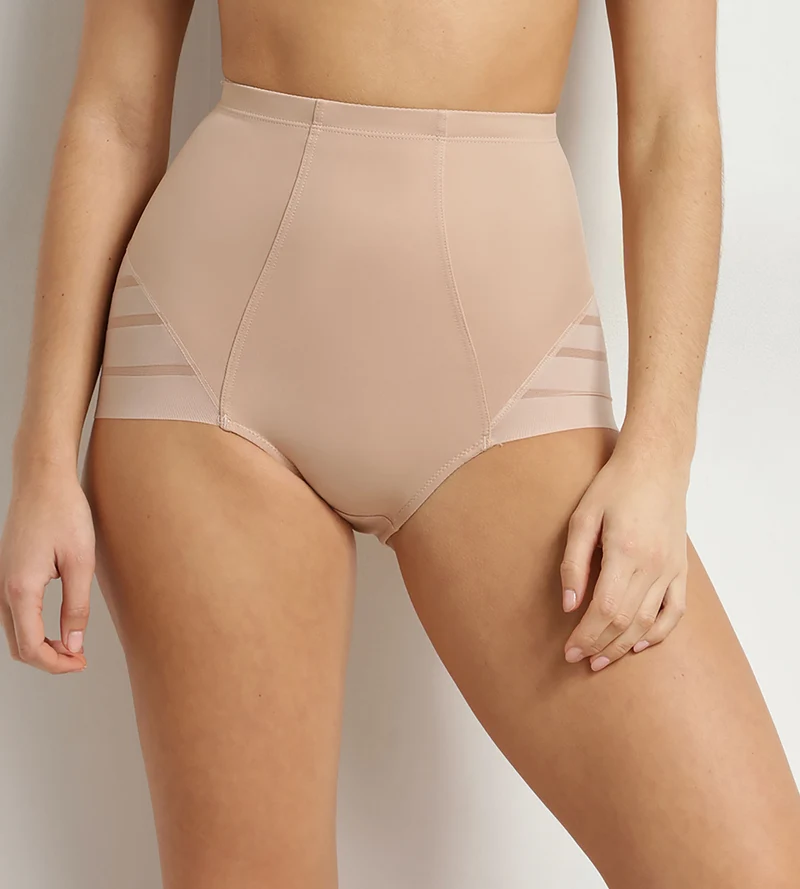 Hoher Slip mit flachem Bauch Nude für Damen Dim Silhouette Élégance