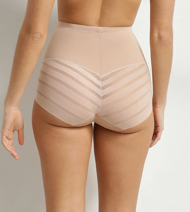 Hoher Slip mit flachem Bauch Nude für Damen Dim Silhouette Élégance