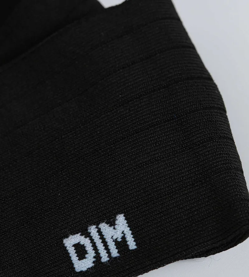 Socken Frau Schwarz Satin Dim Mode