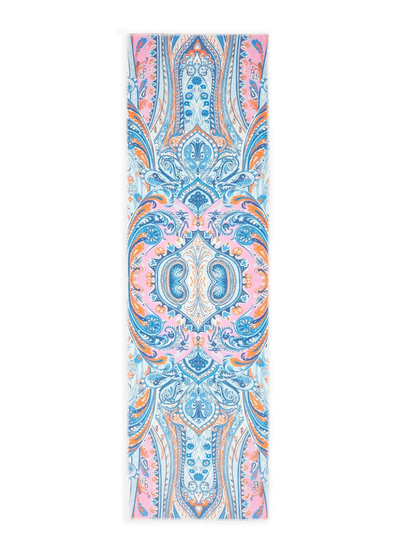 Schal aus Baumwolle mit Paisley-Muster