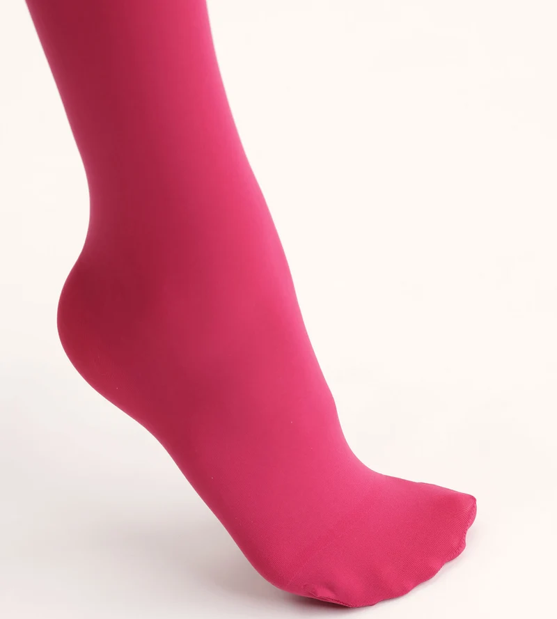 Fuchsia opake 50D Strumpfhose Dim x Ines de la Fressange