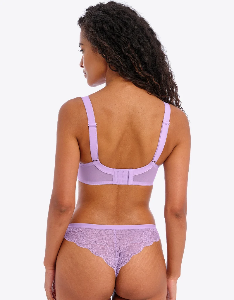 Freya Fancies Brazilian Brief Purple Rose