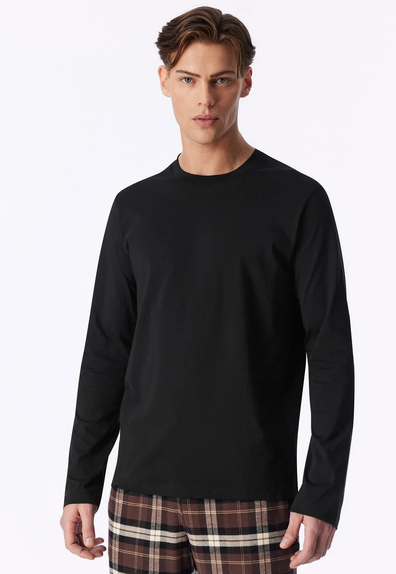 Langarmshirt Rundhals