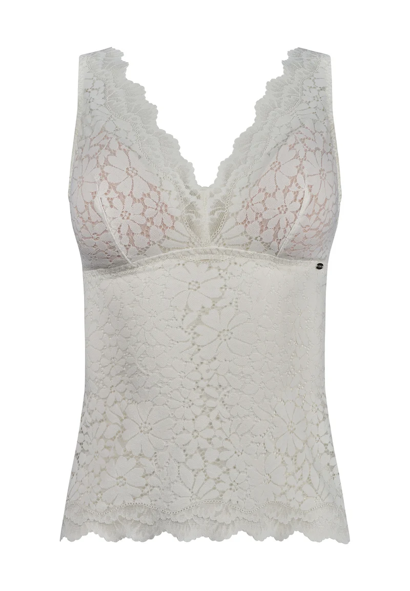 Wonderfulace Top with remov. pads | ivory 082895-087608