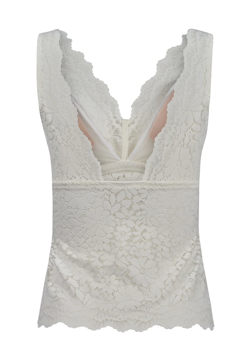 Wonderfulace Top with remov. pads | ivory 082895-087608