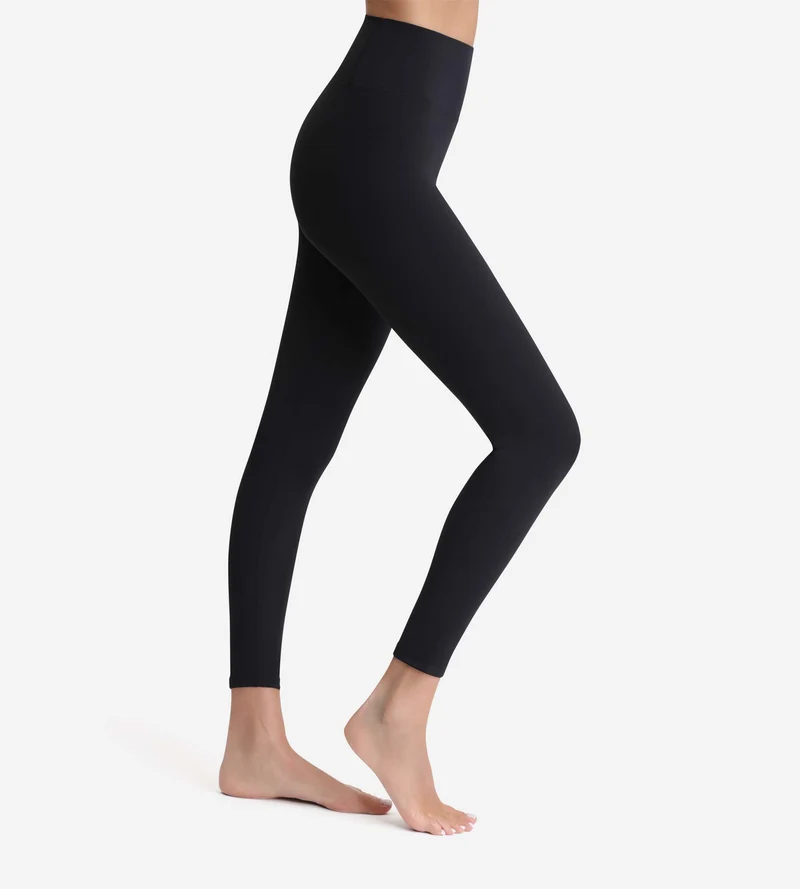 Damen Leggings Ultraweich Schwarz Relax & Go