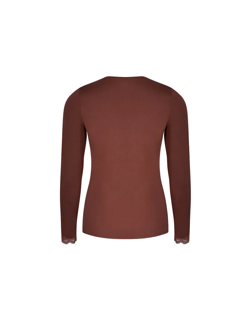 Antigel von Lise Charmel – Simply Perfect Langarmshirt Chataigne
