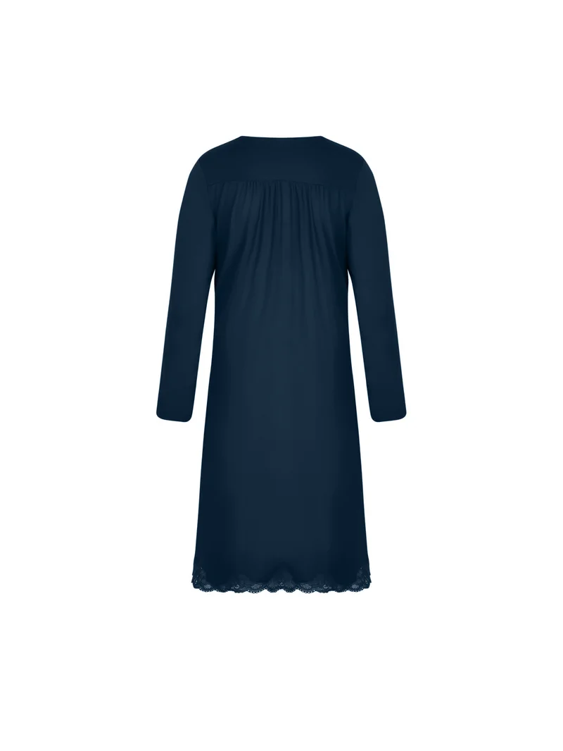 Antigel von Lise Charmel – Simply Perfect Langarm-Nachthemd in Blau