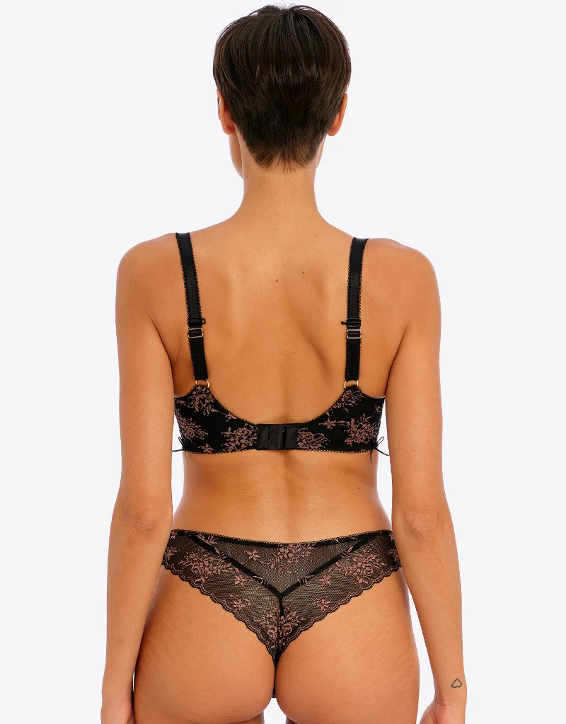 Freya Offbeat Decadence Brazilian Brief Black