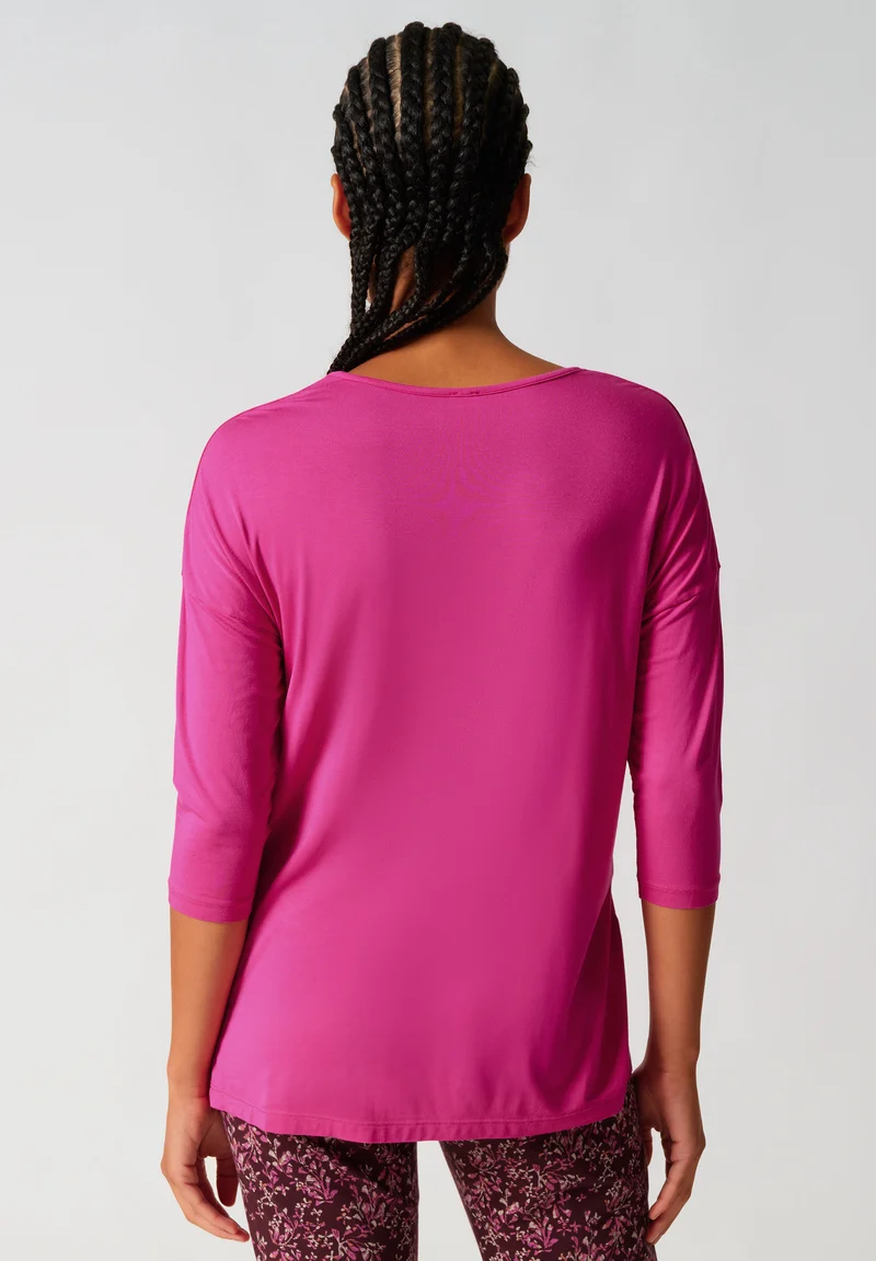 Night In Skiny 03 Shirt 3/4 sleeve | rose violet 087593-08A174