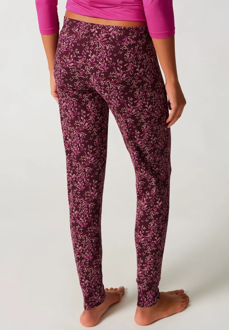 Night In Mix & Match Pants long | wild leaves 080790-08A170
