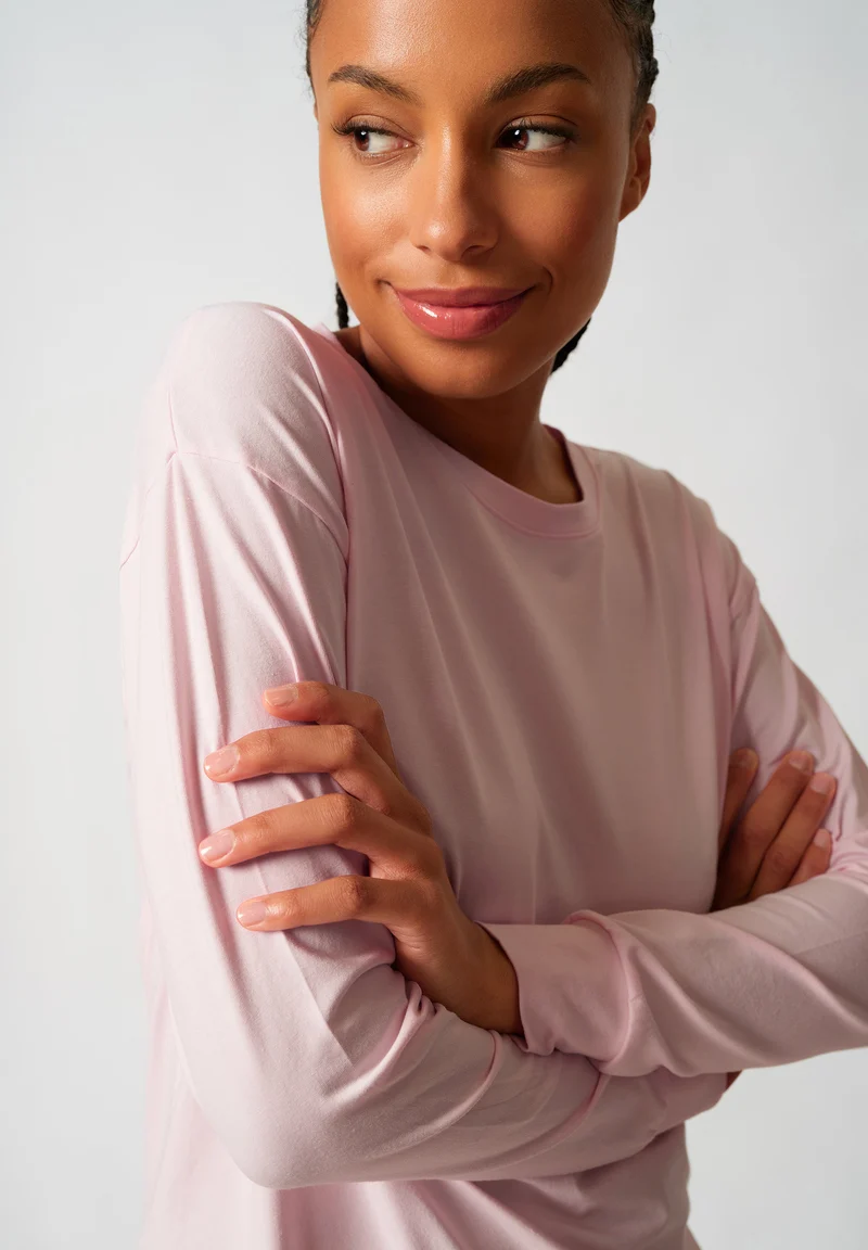 Night In Mix & Match Shirt long sleeve | primerose pink 080775-08A166